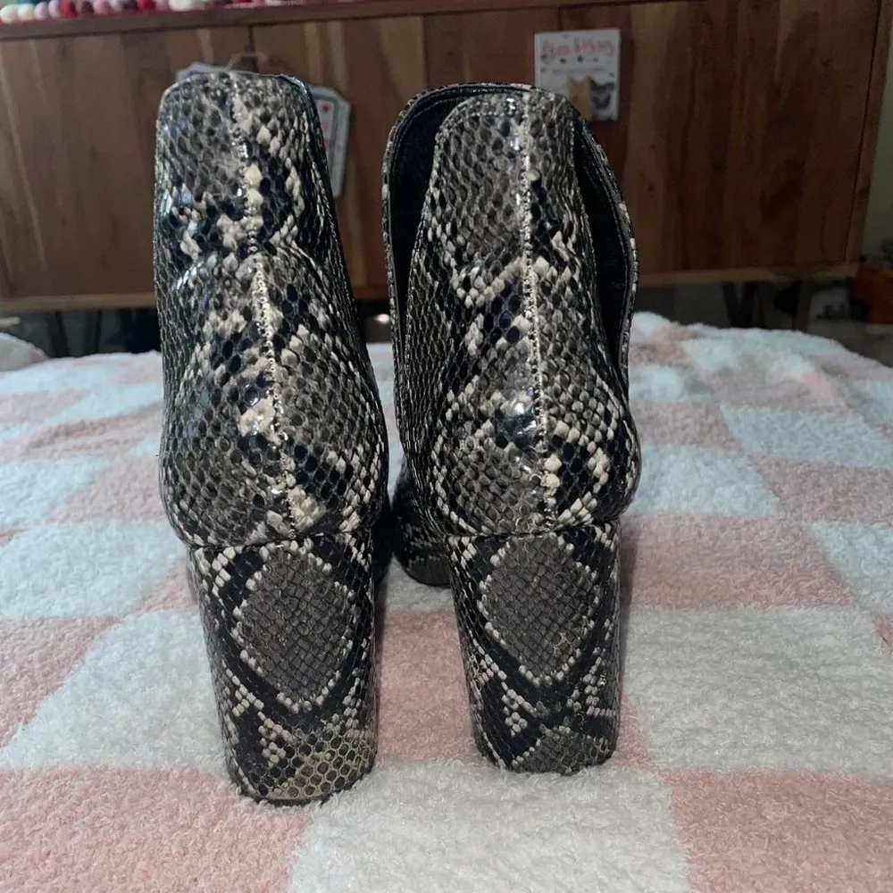 Steve Madden snake skin booties - Image 2