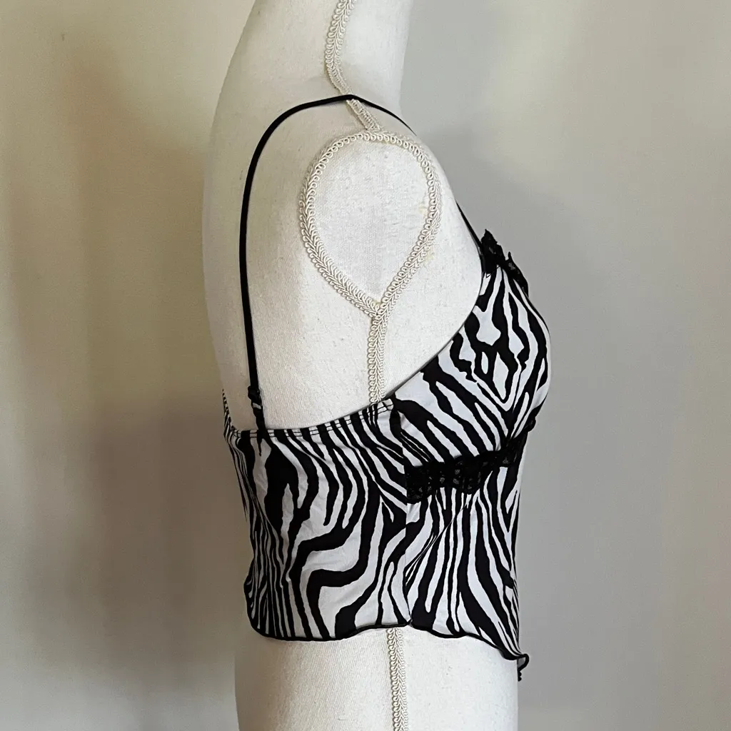 Zebra Print Camisole Top - Image 4