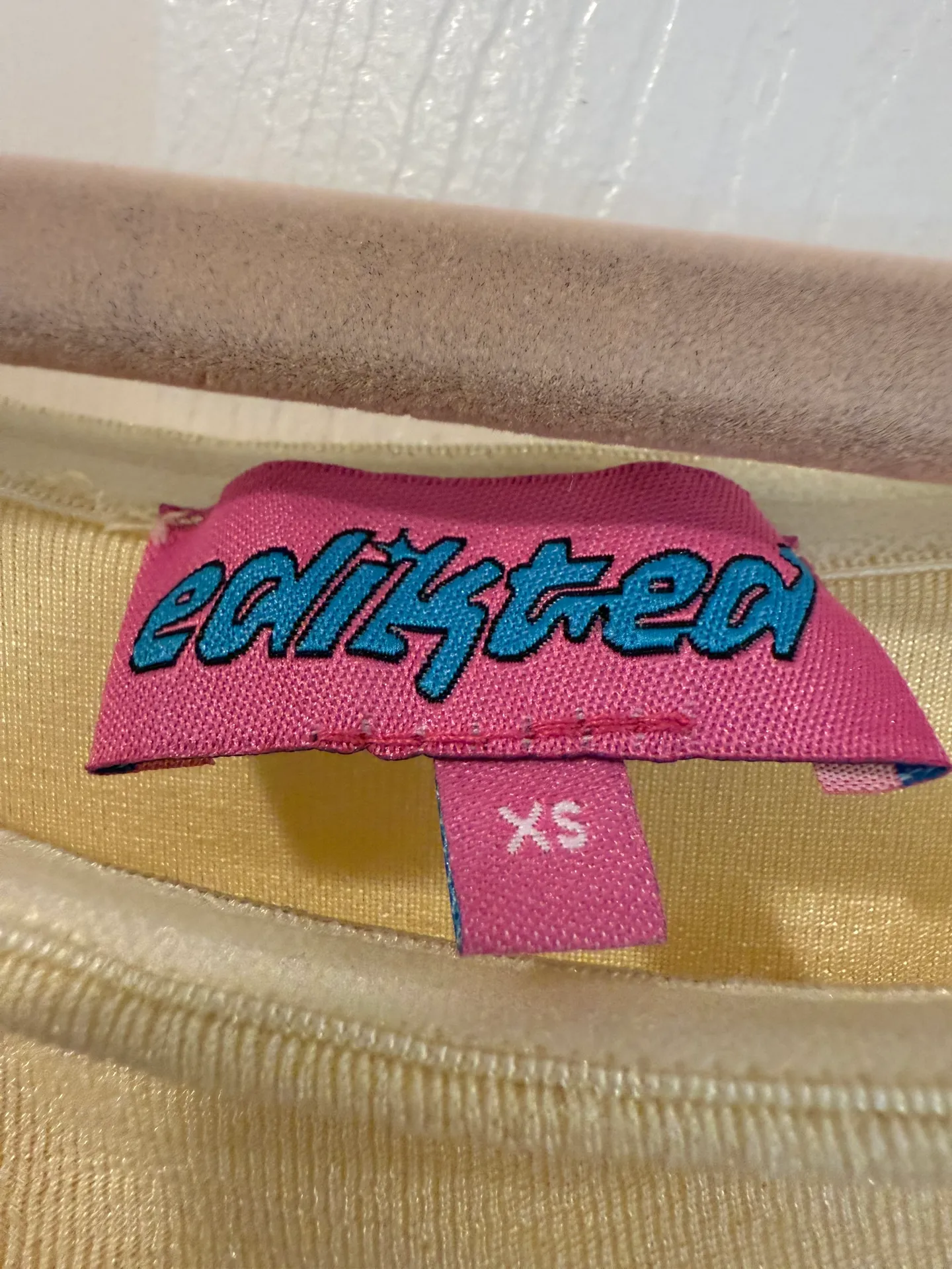 Yellow Off The Shoulder Top - Image 3