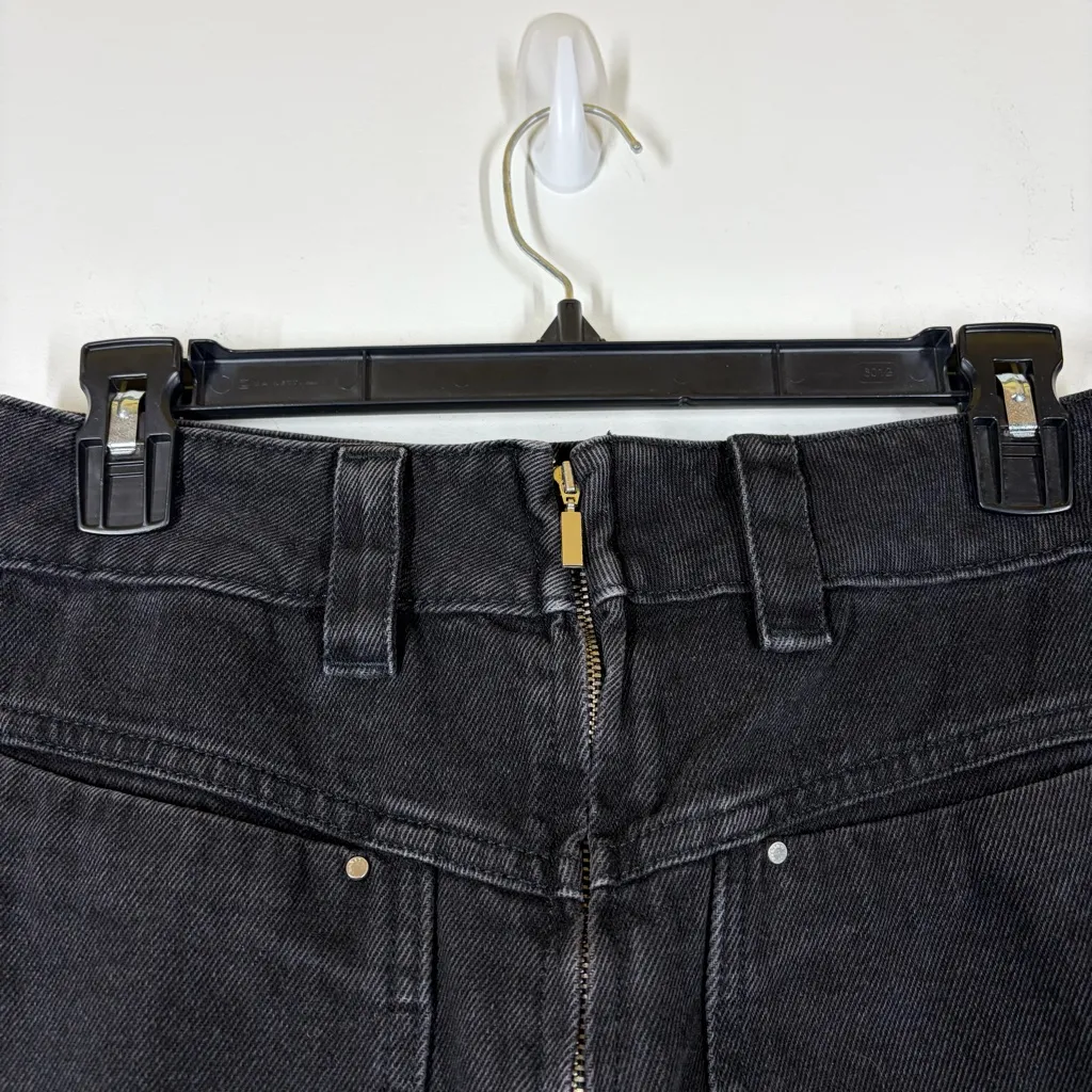 BA&SH Lady Denim Shorts Size Small - Image 5