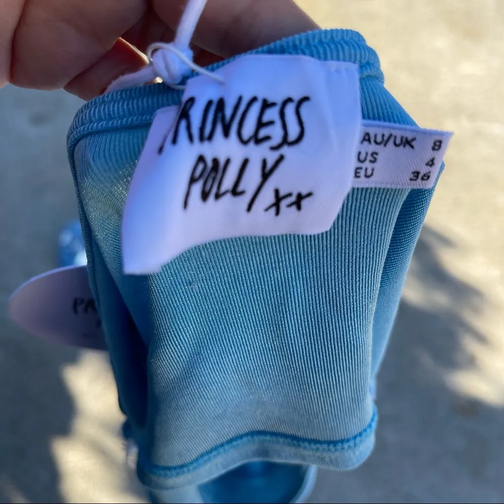 Princess Polly Vanessa Top in Blue size 4 - Image 7