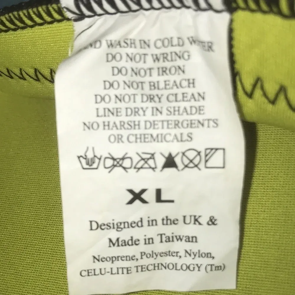 ZAGGORA Flare Capri neoprene workout weigh loss yoga jogger pull on NEW size XL Black - Image 4