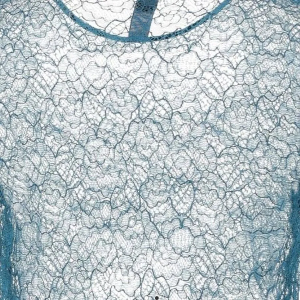 La Perla  lace shirt Jade M - Image 3