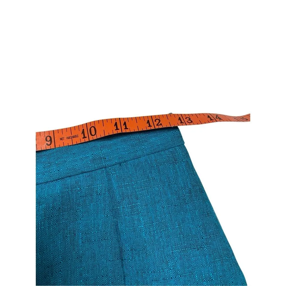 Sag Harbor 2Pc Pant Suit Professional Business Beaded Formal Wedding Office Blue Size 6P - Image 14