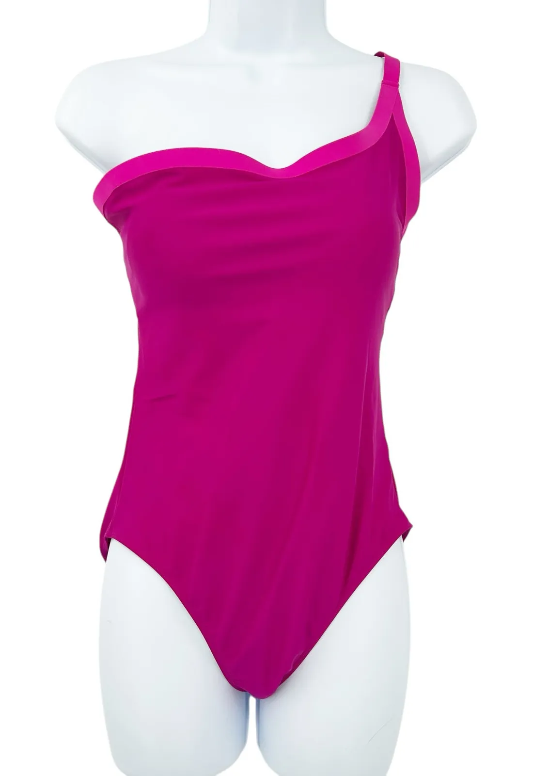 Summersalt Womens Beach Fused Sidestroke One Shoulder One Piece Swimsuit Size 6 - Image 1