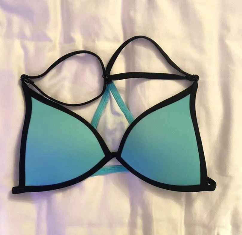 Turquoise Victoria Secret (pink) Bikini Top - Image 2