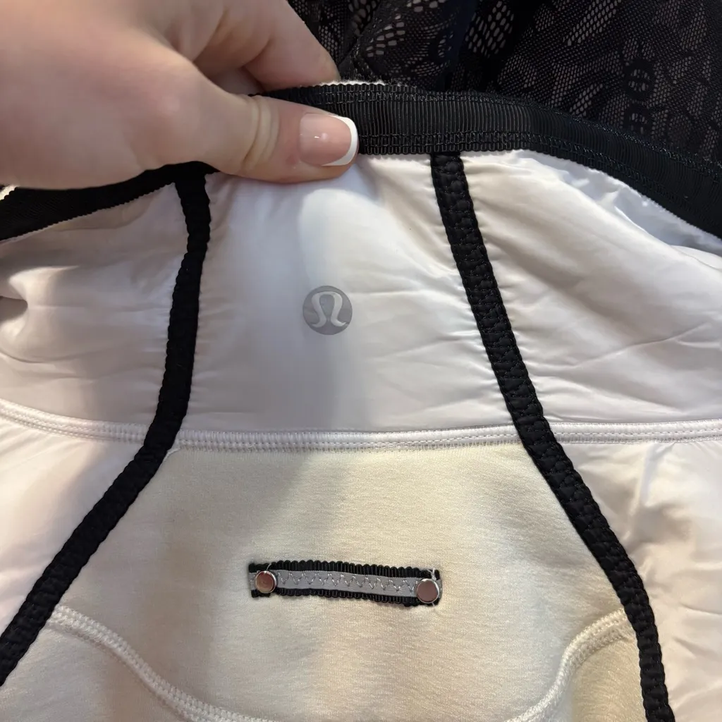 Lululemon Run Bundle Up Jacket Polar Cream White Black - Image 10