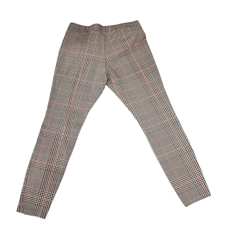 Old Navy Stevie Plaid Skinny Leggings Business Casual - Image 2