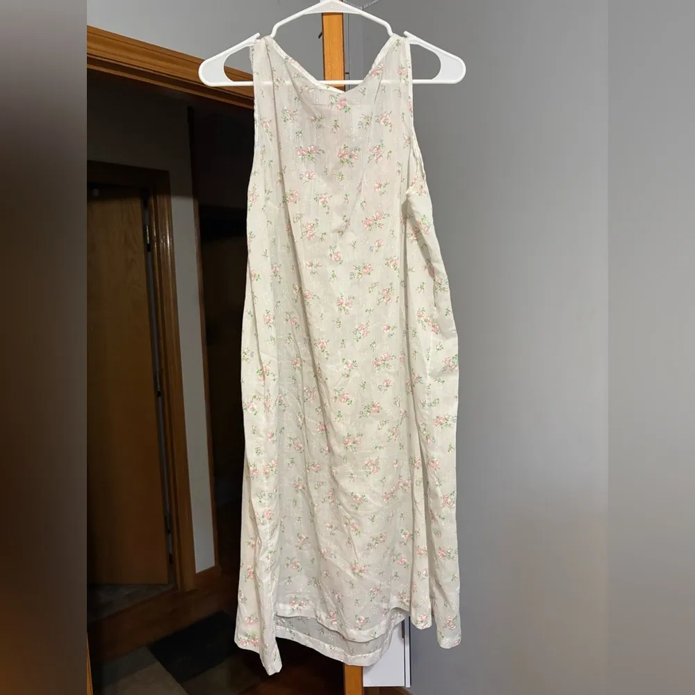 Floral Sleep Dress Size L - Image 5