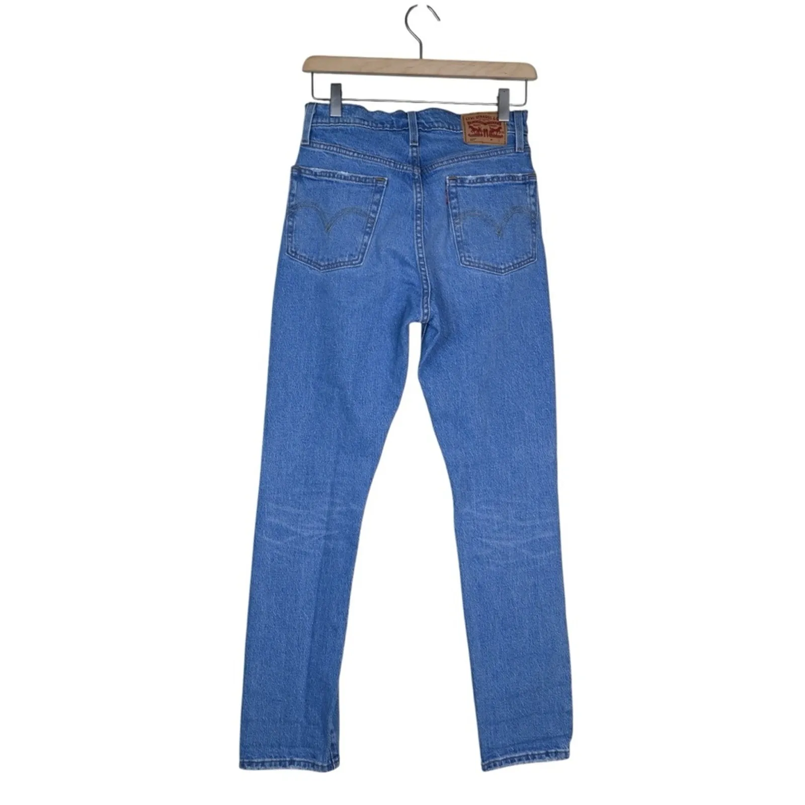 Levi's 501 Original Fit Womens 26x30 Button Fly Jean - Image 2