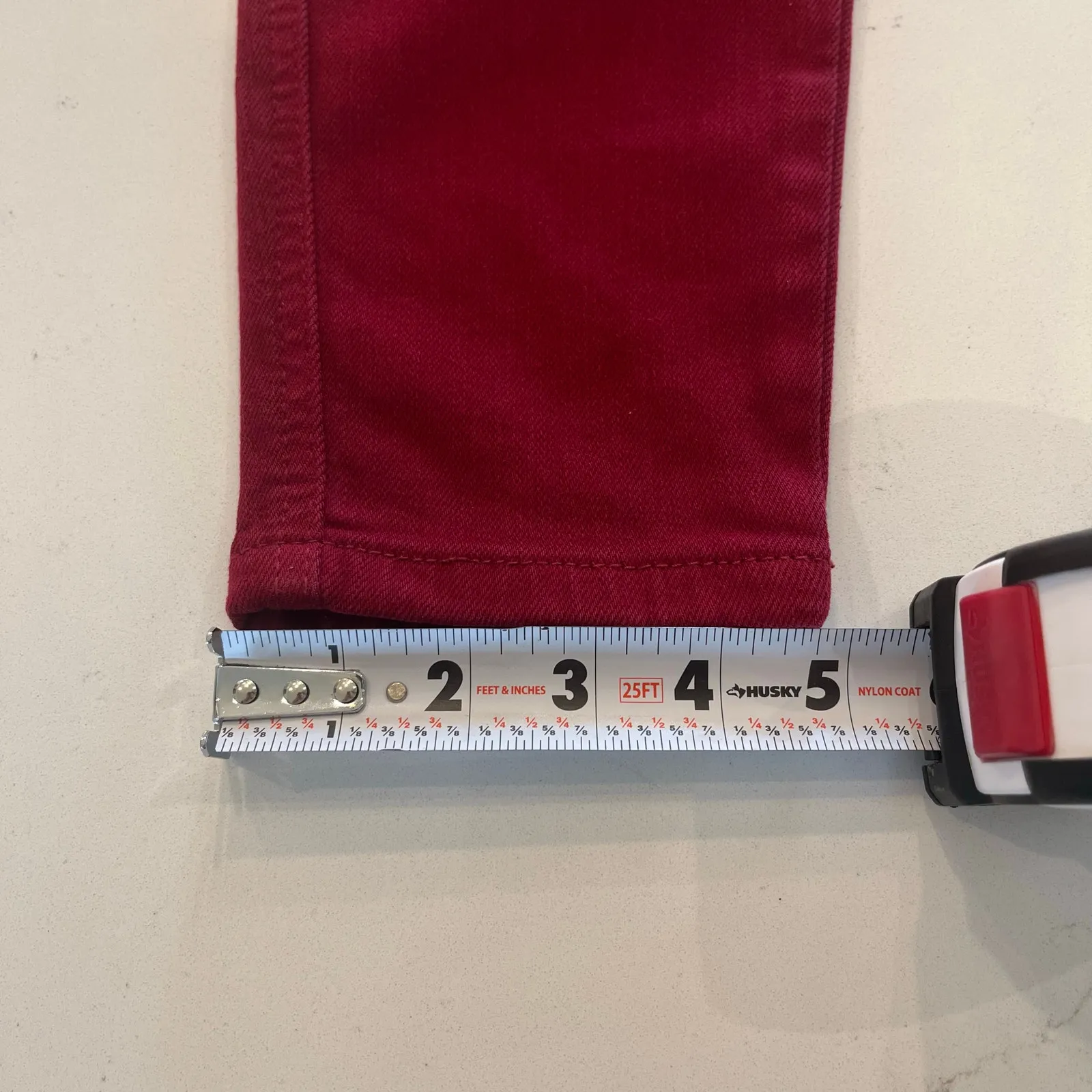 Judy Blue High Waist Tummy Control‎ Skinny Jeans in Scarlet Red Size 5/27 - Image 12