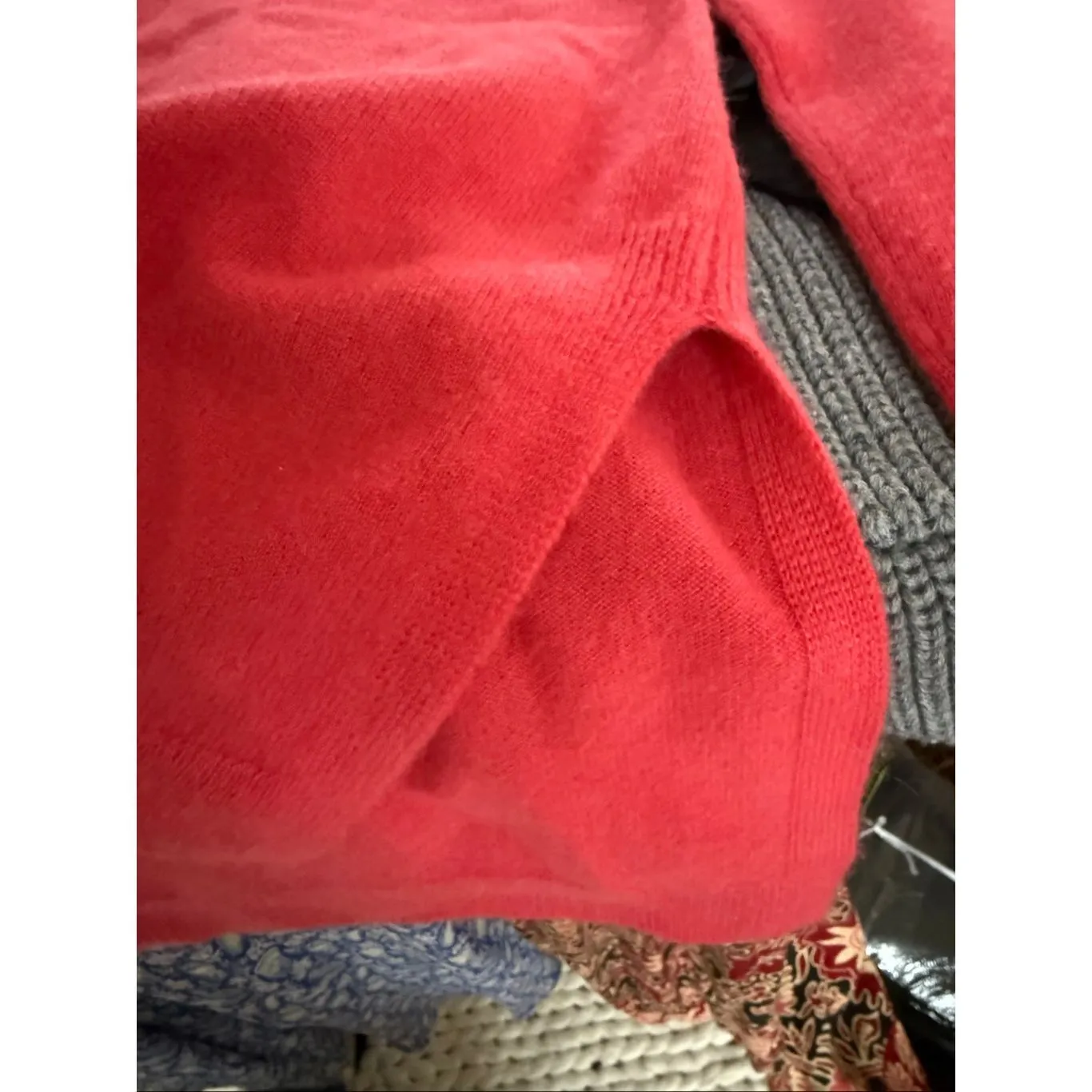 Eileen Fisher 100% Cashmere Tulip Pink Sweater XS - Image 8