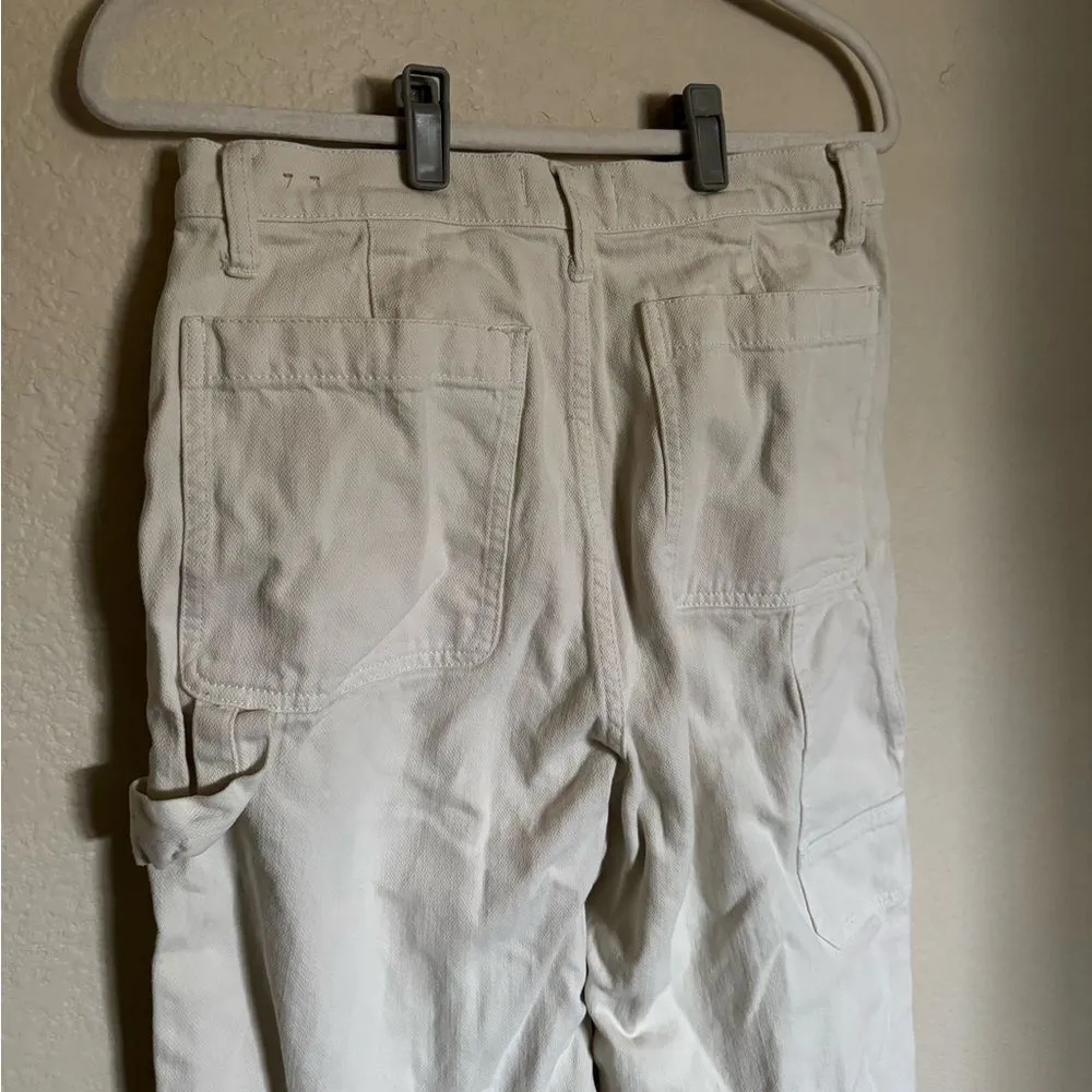 Madewell Baggy Straight Cargo Pant in Vintage Canvas Jeans Size 28‎ - Image 6