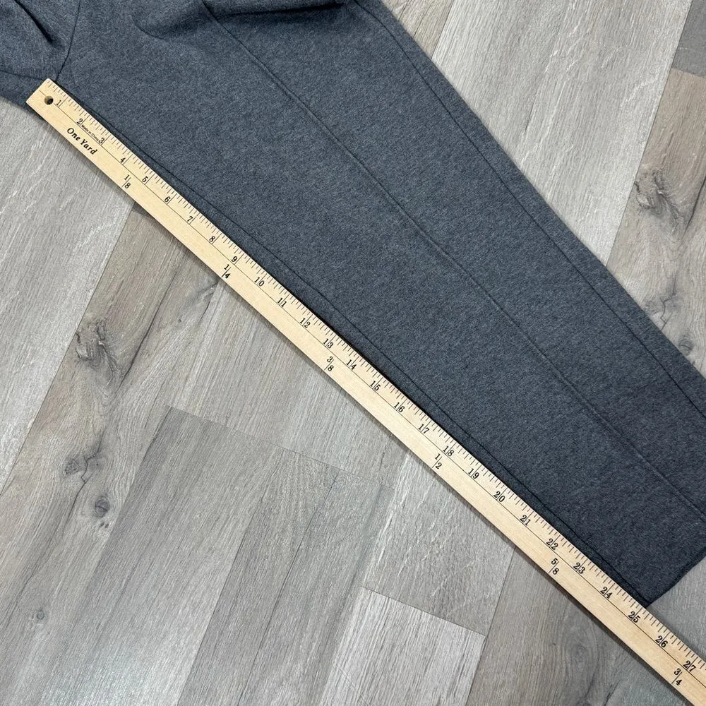 Everlane The Dream Pant Knit Crop‎ Pants Heather Grey Small - Image 13