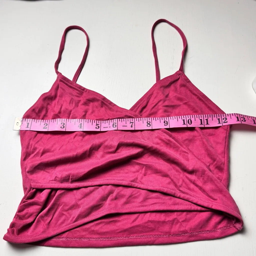 Victoria’s Secret Pink Wrap Crop Top Sz XS /XP - Image 7