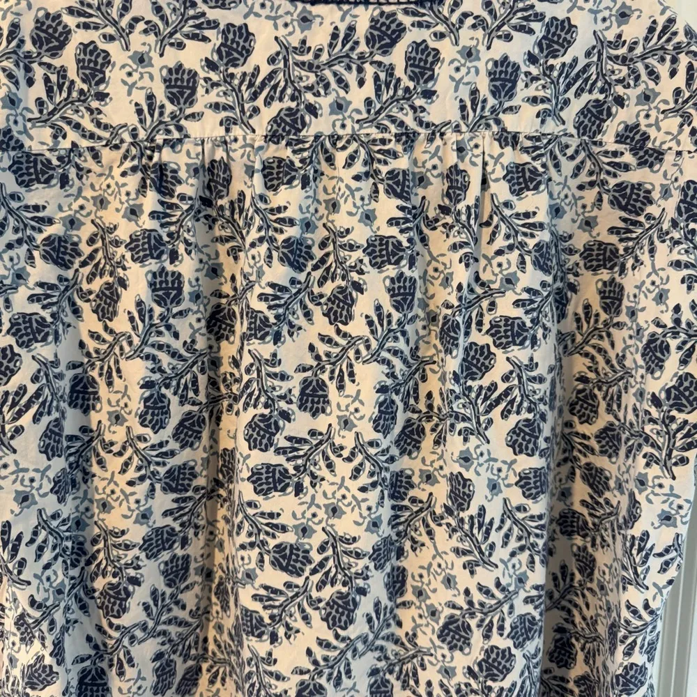 SALONI Ashley Floral Print Cotton Babydoll Minidress - Image 10