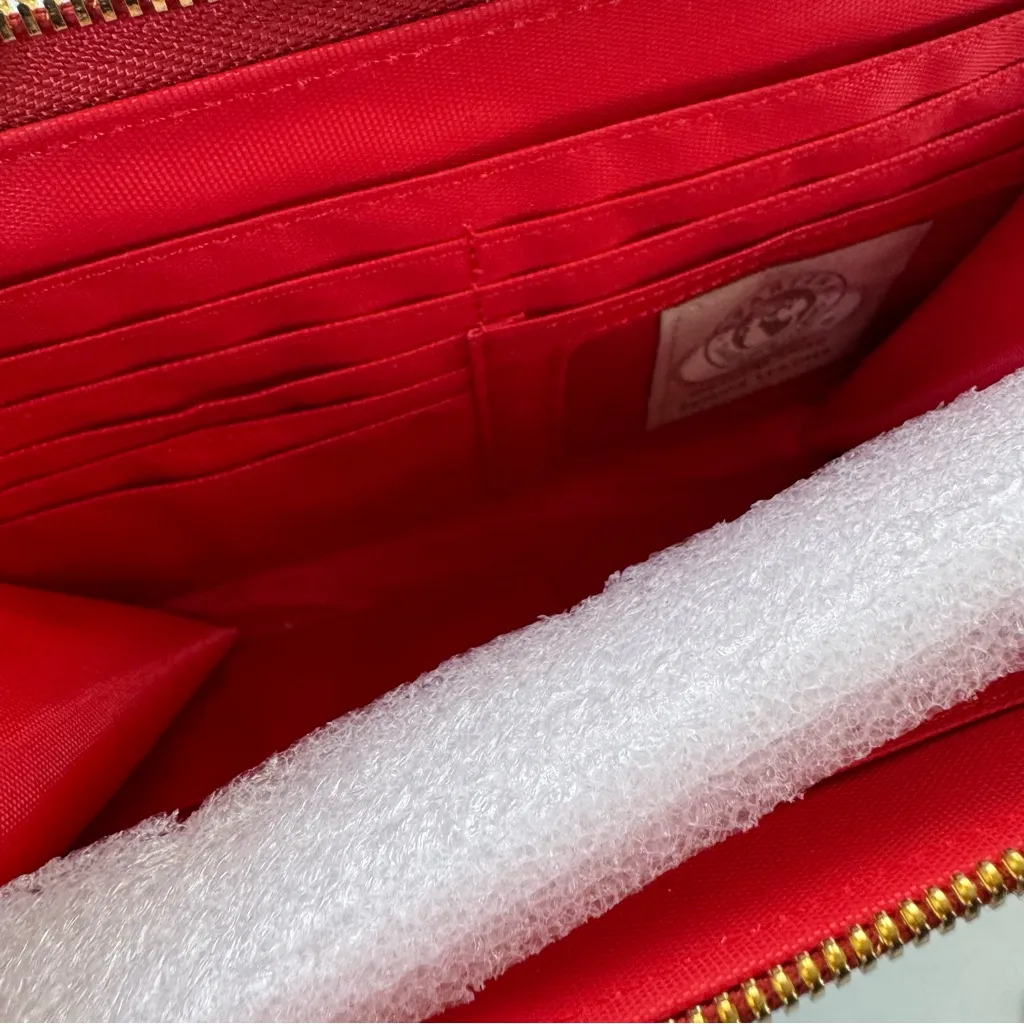 NWT Spartina 449 Stoddard Multi Phone Crossbody Bag Leather and Linen - Image 8