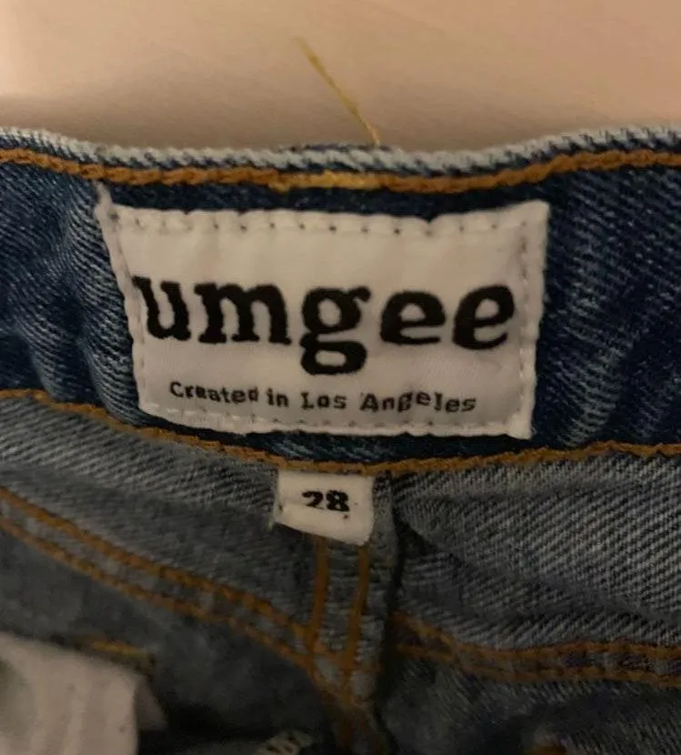 Umgee High Rise Denim Shorts - Image 4