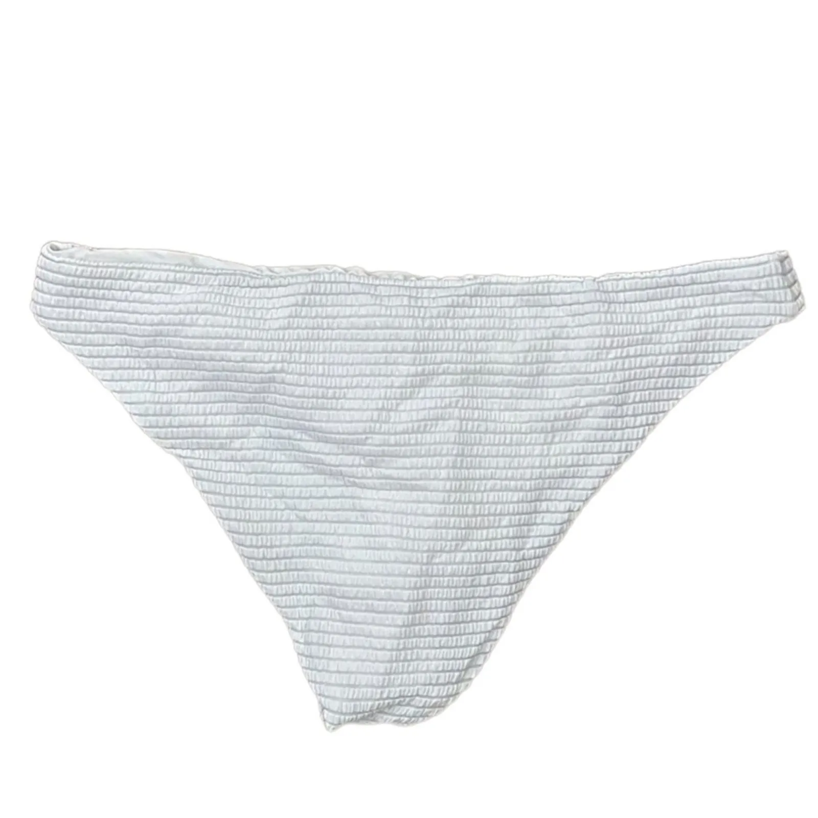 Eberjey White $88 Waves Annia Bikini Bottom Medium - Image 2
