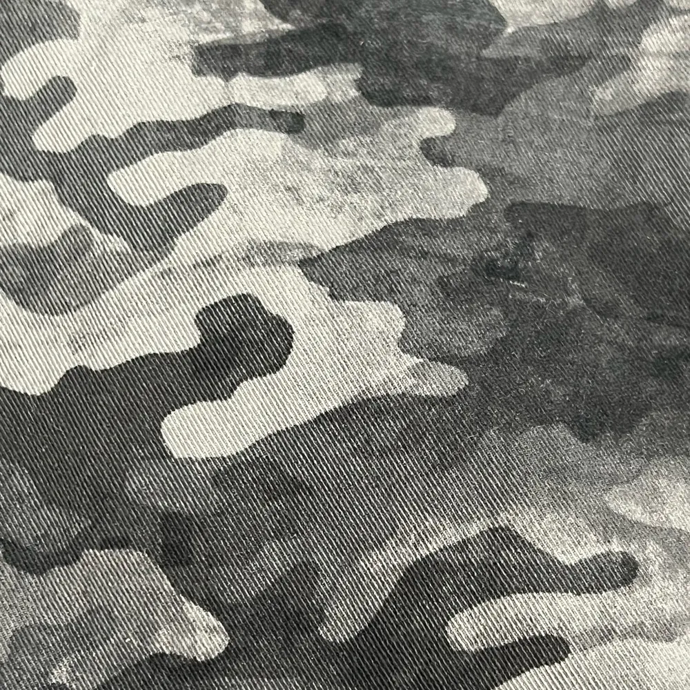 Spanx Stretch Twill Cargo Zip Ankle Joggers | Blackwash Camo Print | Small - Image 7