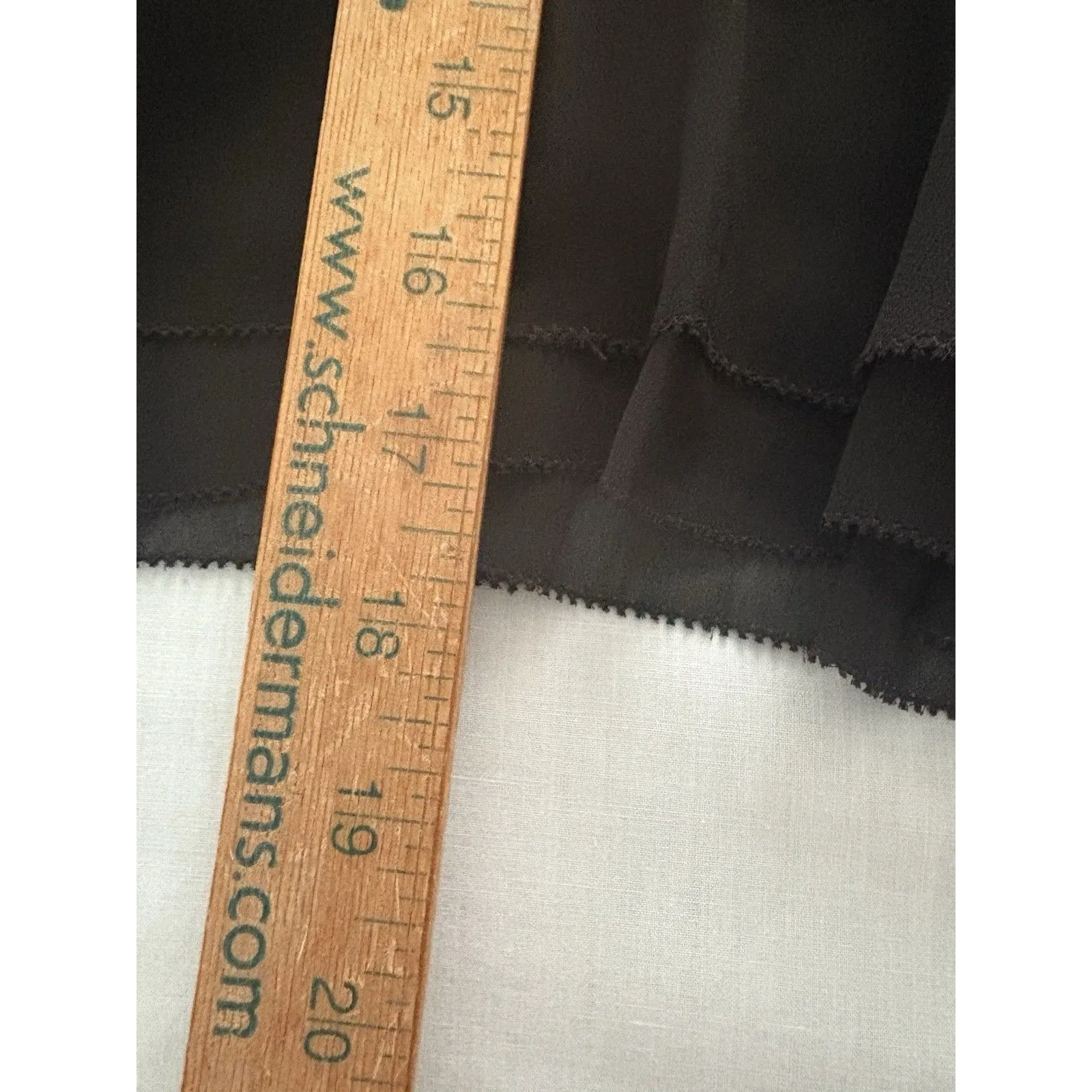 Storia Babydoll Dress Size S Black Ruffled Mini Witchy Goth Whimsy Feminine Y2K - Image 9