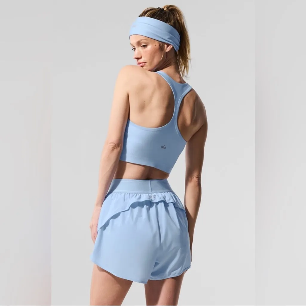 Alo yoga Match point Short seashell blue - Image 4