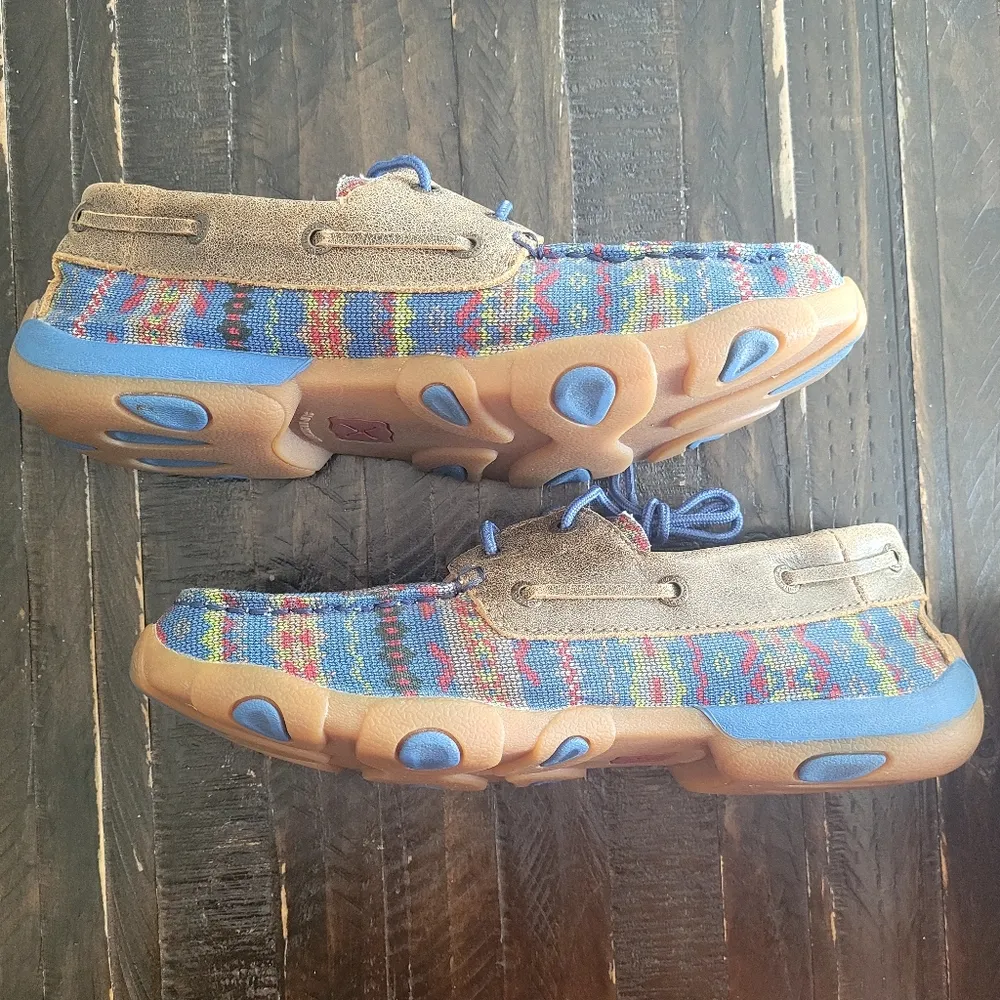 Twisted X Boat Shoe Driving Moc Women's Size 8.5 - Image 6