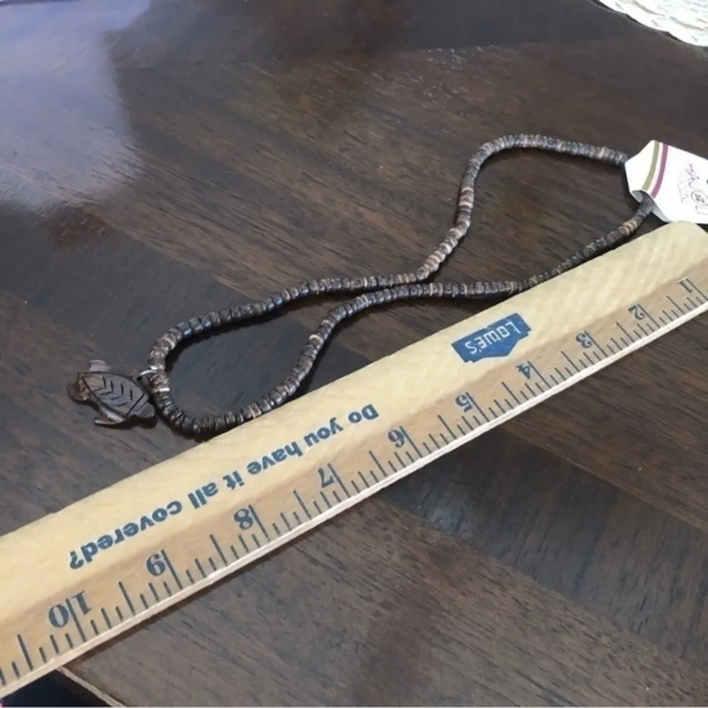 Vintage New Hauoli Creation Turtle Necklace - Image 4