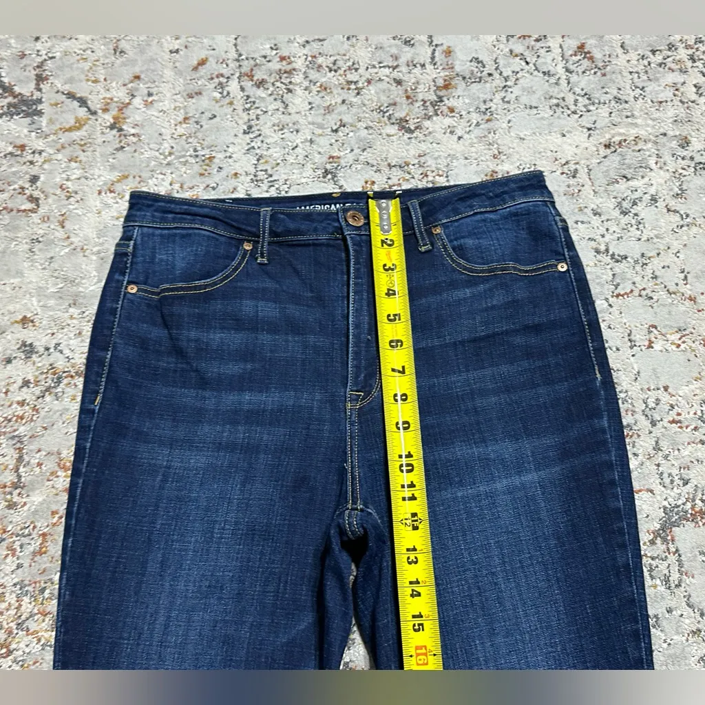 AMERICAN RAG cie high rise skinny jeans size 13/31 dark wash - Image 3