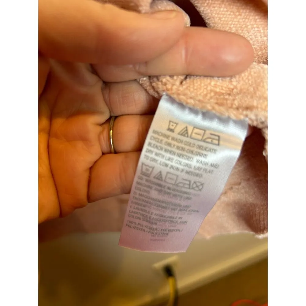 Any Body Women’s Luxury Cardigan Size Small Cozy Knit Cardigan Pink - Image 4