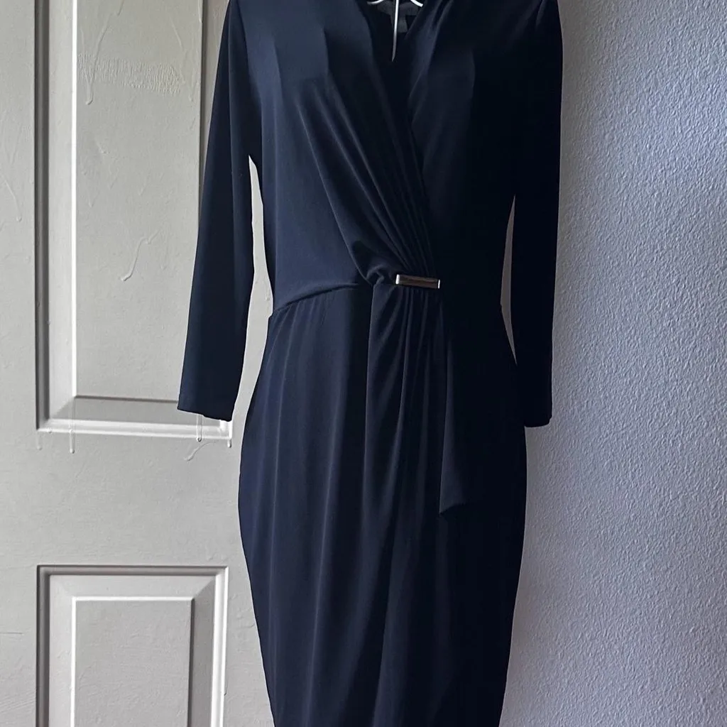Charter Club Black Long Sleeve Dress - Image 9