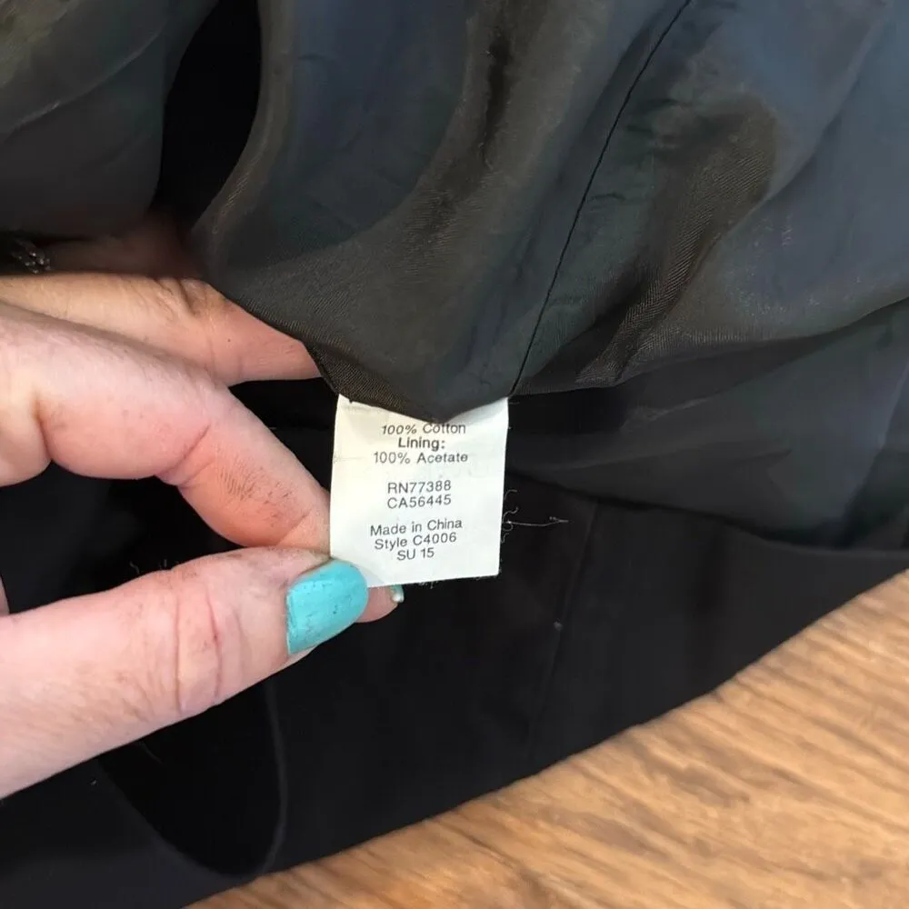 J.Crew black seam front aline classic dress 2 Black - Image 9