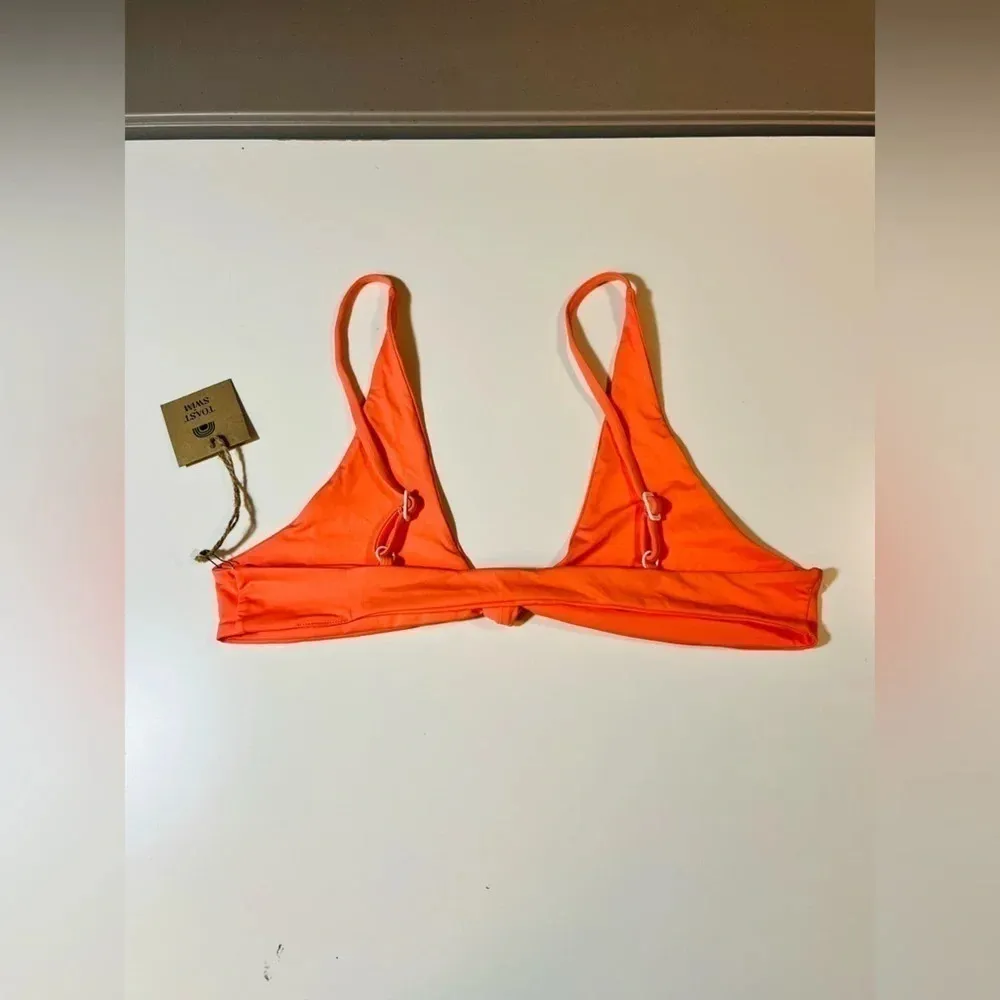 Free People Toast Swim Signature Knot Bikini Top Size XL NWT $50 - Image 4