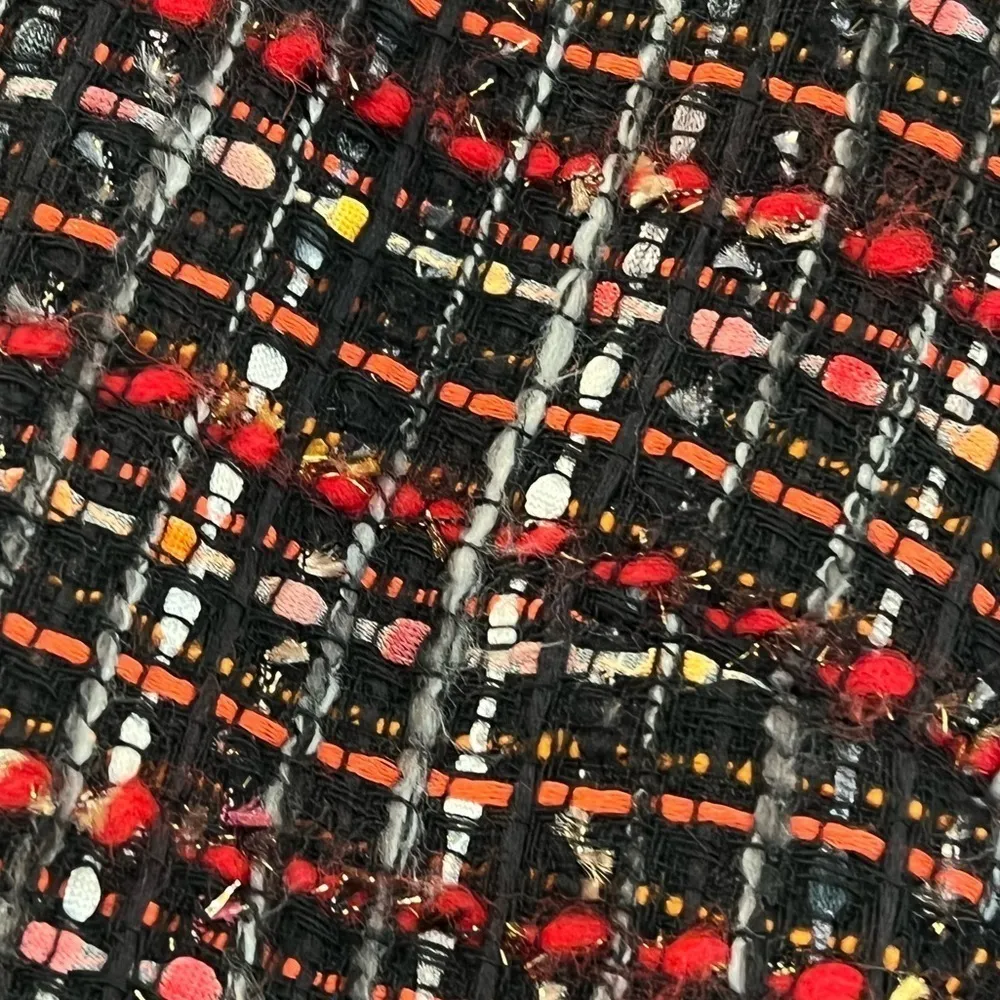 CARLISLE Wool Blend Multicolored Tweed Jacket & Skirt Set Size 10 - Image 14