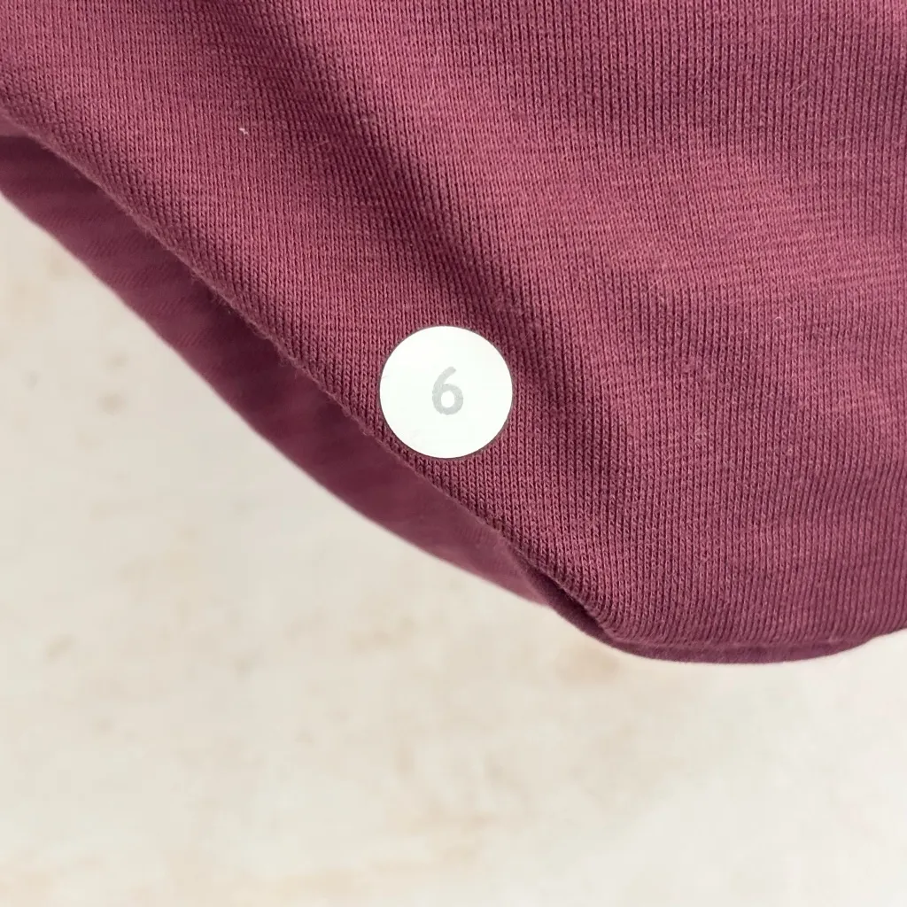 Lululemon In Flux Crop Pant, Red Grape - Image 4