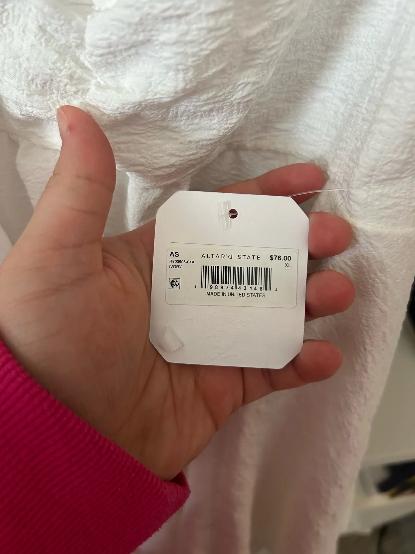 Altar'd State Romper White Flowy - Image 6