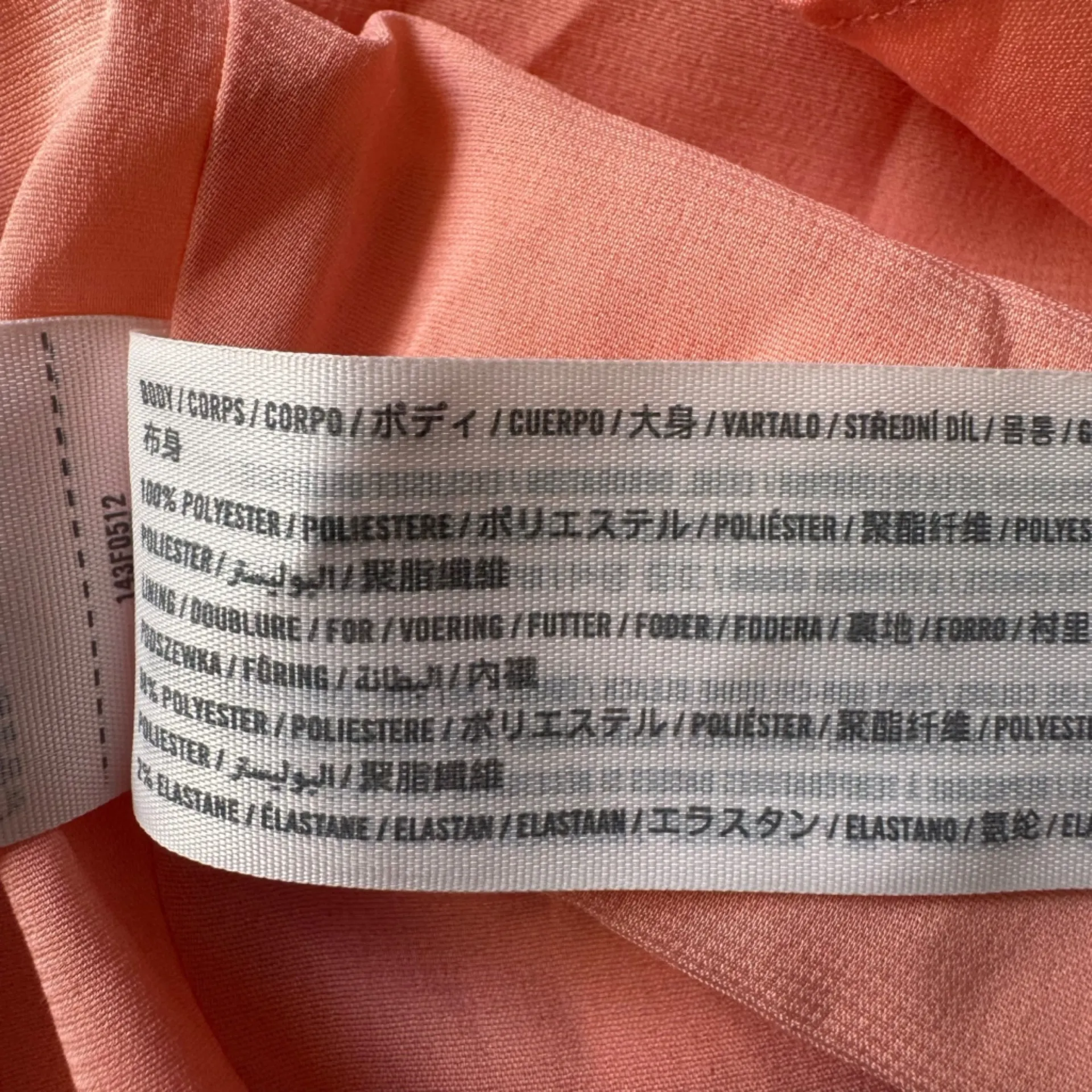 Abercrombie -  Coral Maxi Skirt Flowy Slit Style Sz S - Image 7