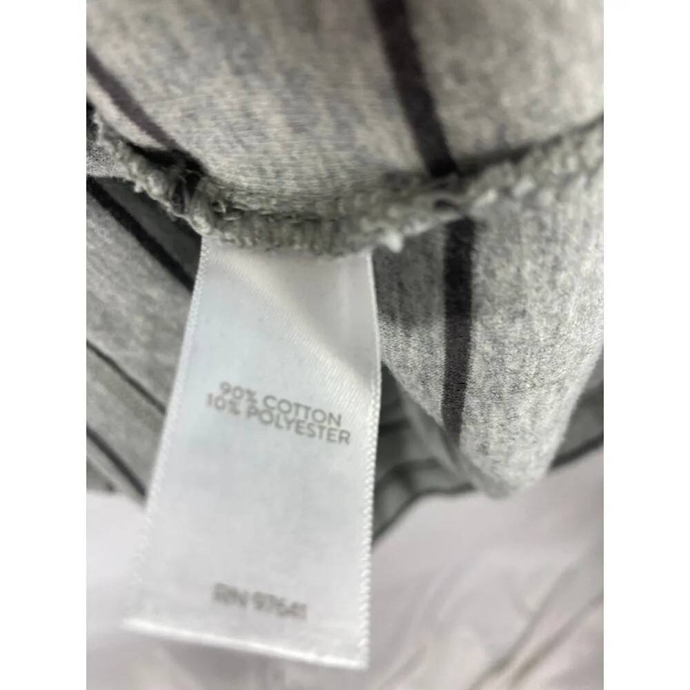 J Jill Striped V Neck Sweater Size Large - Image 5