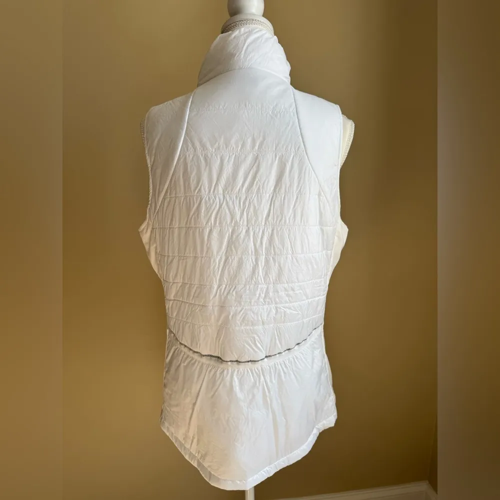 Tyler Boe White Nylon Vest - Image 7