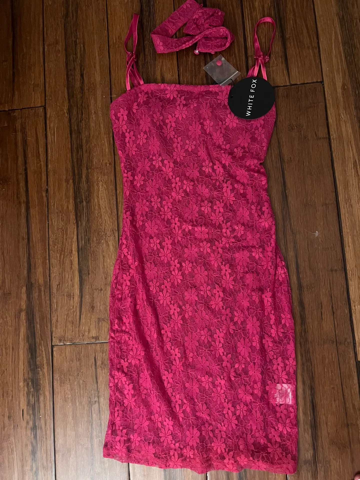 White Fox Lace Dress  - Image 5