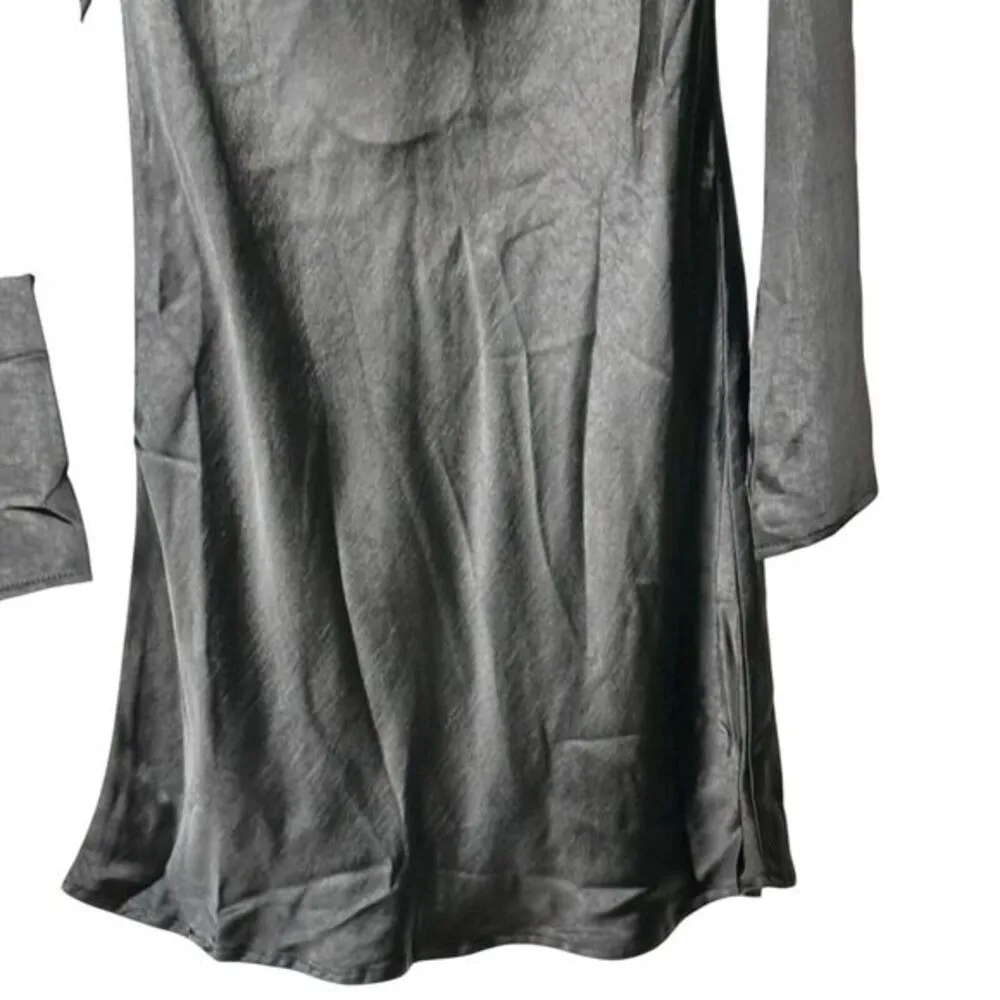 NWT Princess Polly Star‎ Power Black long sleeves Mini Dress size 6 - Image 9