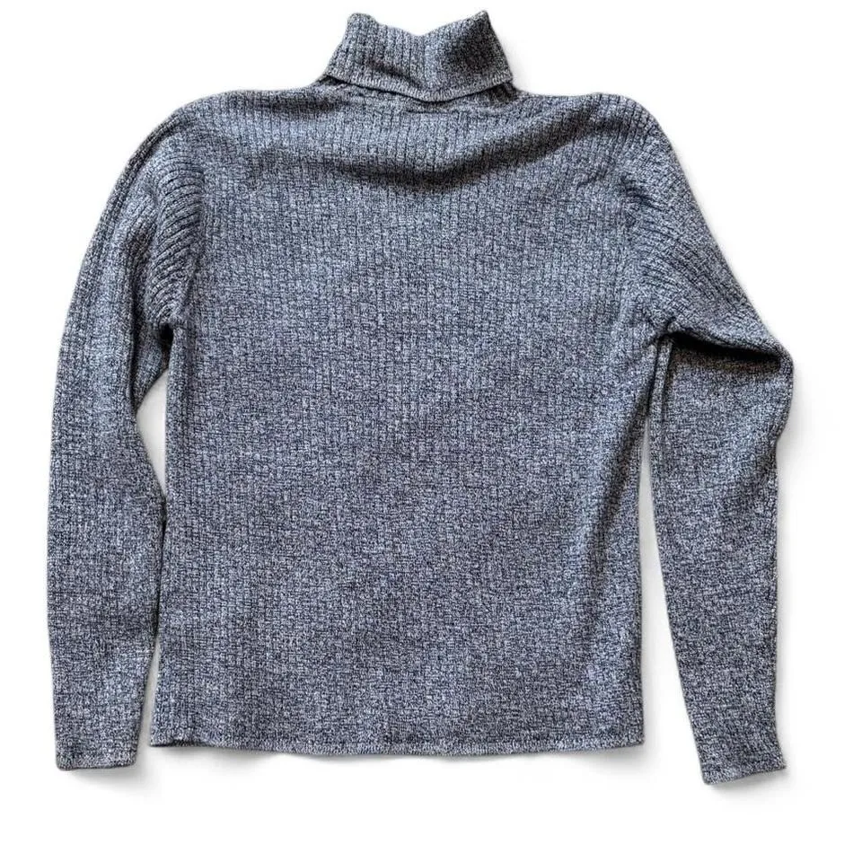 Talbots  Marled Turtleneck Ribbed Sweater - Image 4