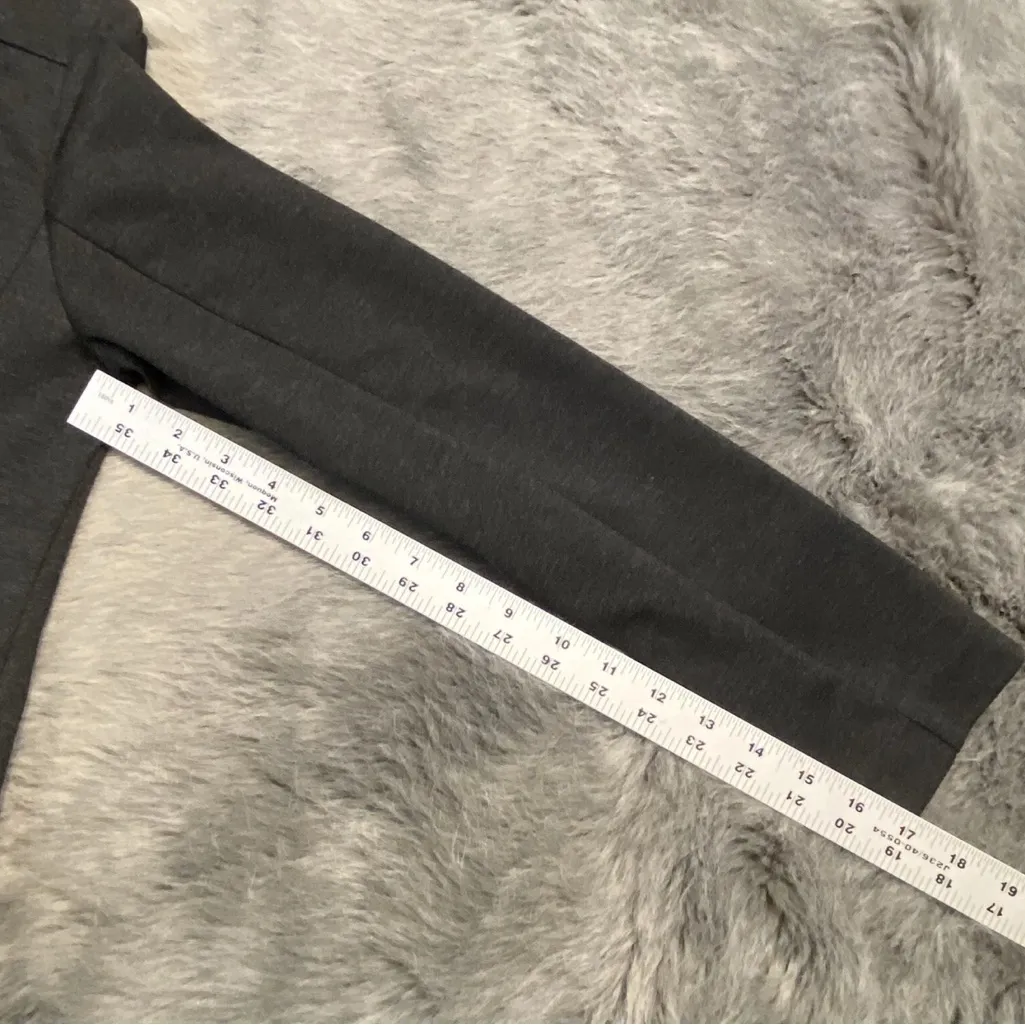 Catherine Malandrino Jacket Womens Small Charcoal Full Zip Moto Runway Style - Image 8