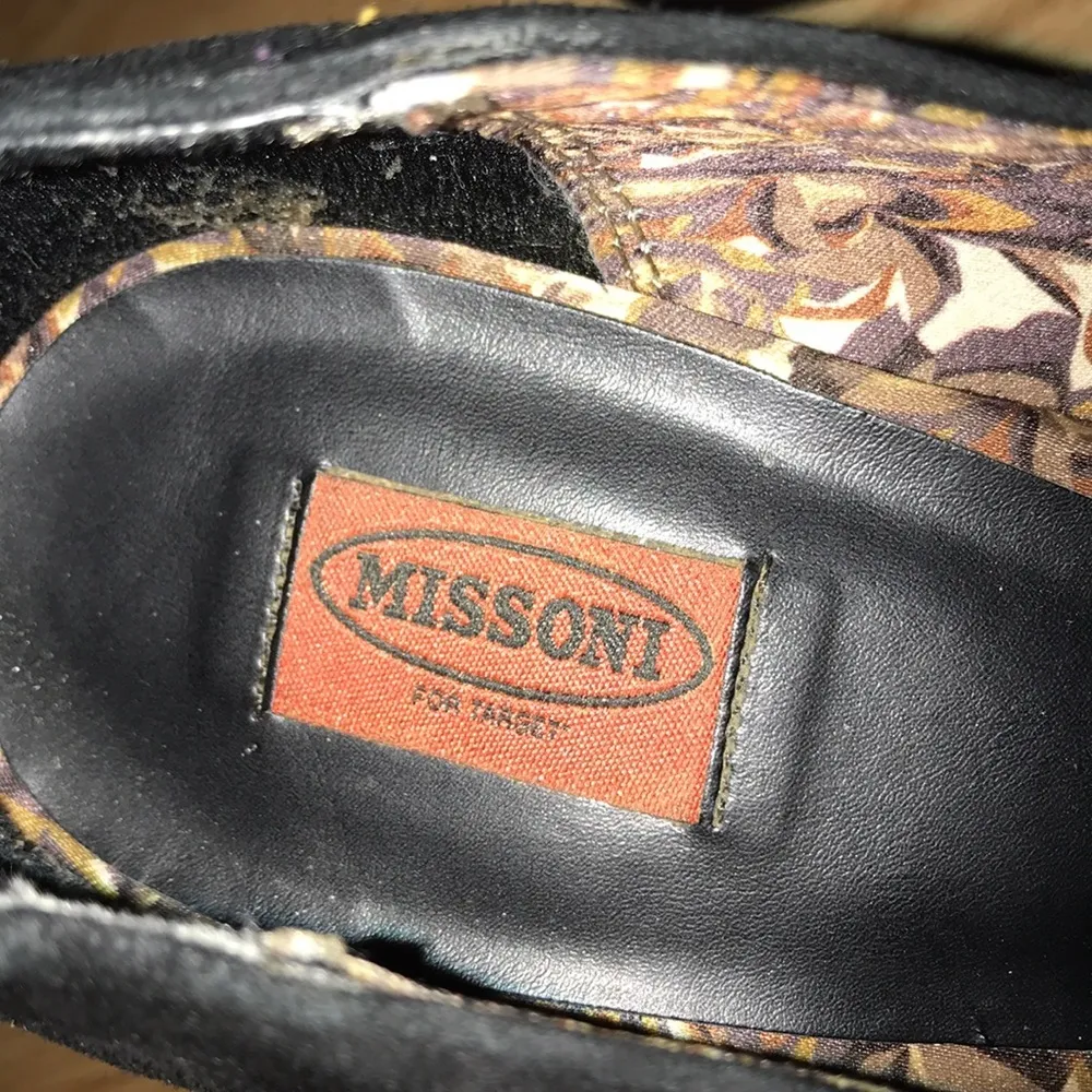 Missoni for Target Black Block Heels with zigzag 9 - Image 6