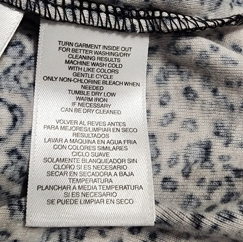 Jones New York Sport Animal Print Blouse Size XL NWT - Image 5