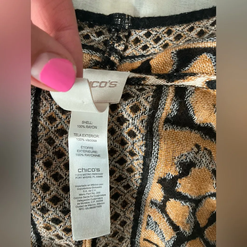 Dressy CHICO’S kimono🌻🌻🌻 - Image 8