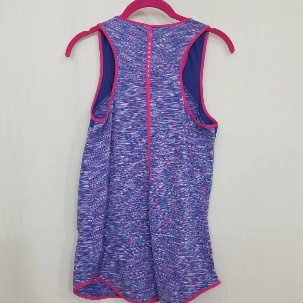 Tangerine  Space Dye Running Tank - Image 2