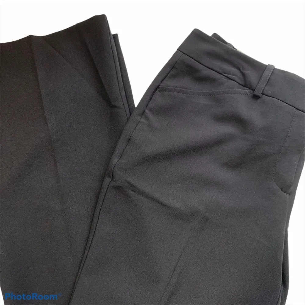 Worthington  Black Modern Fit Trouser Leg Pants Size 6 NWT - Image 3