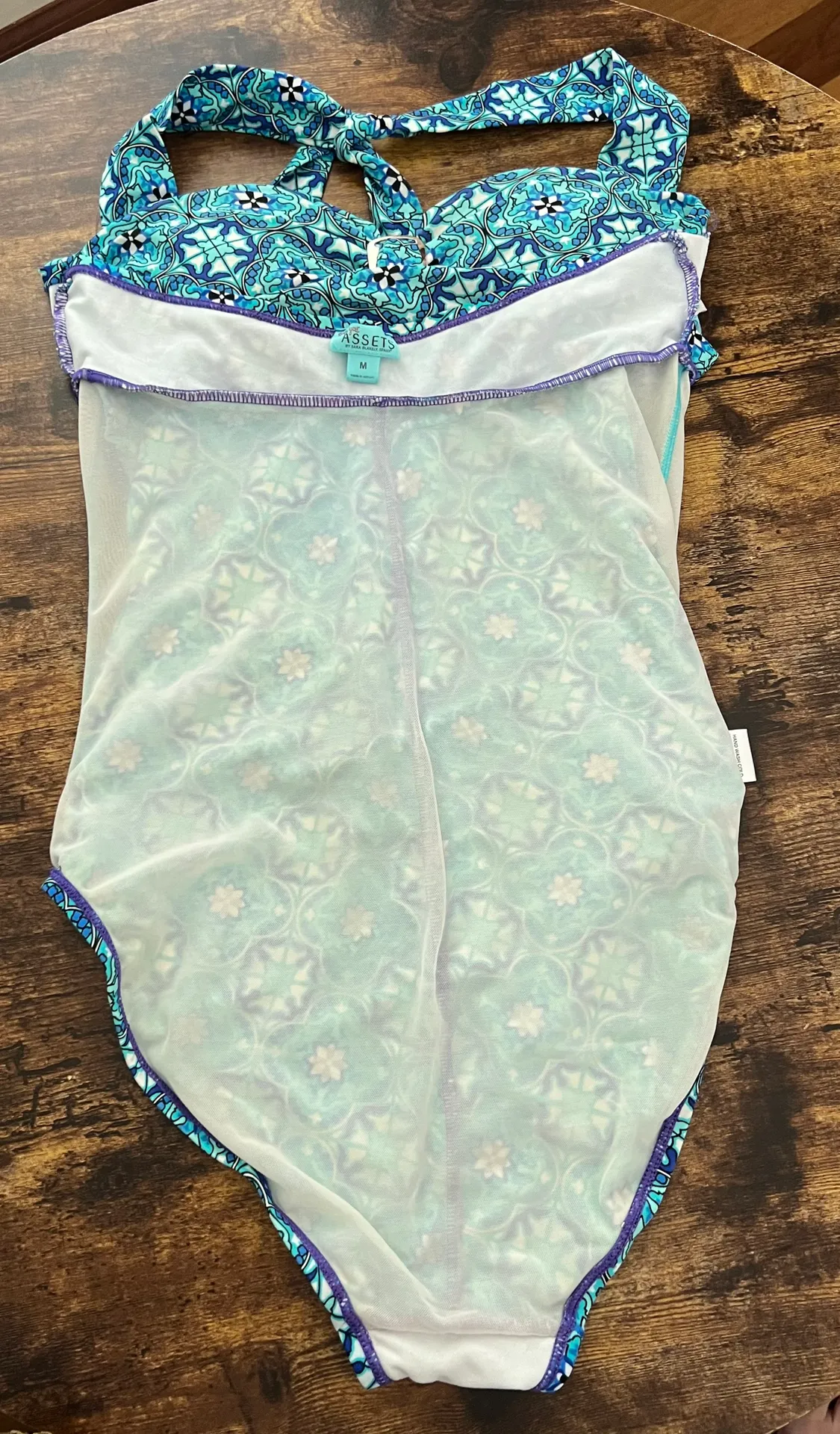 Spanx Love Your Assets by Sara Blakely,  | One piece Fiesta Tile Foundations Swimsuit. Size: M. - Image 8