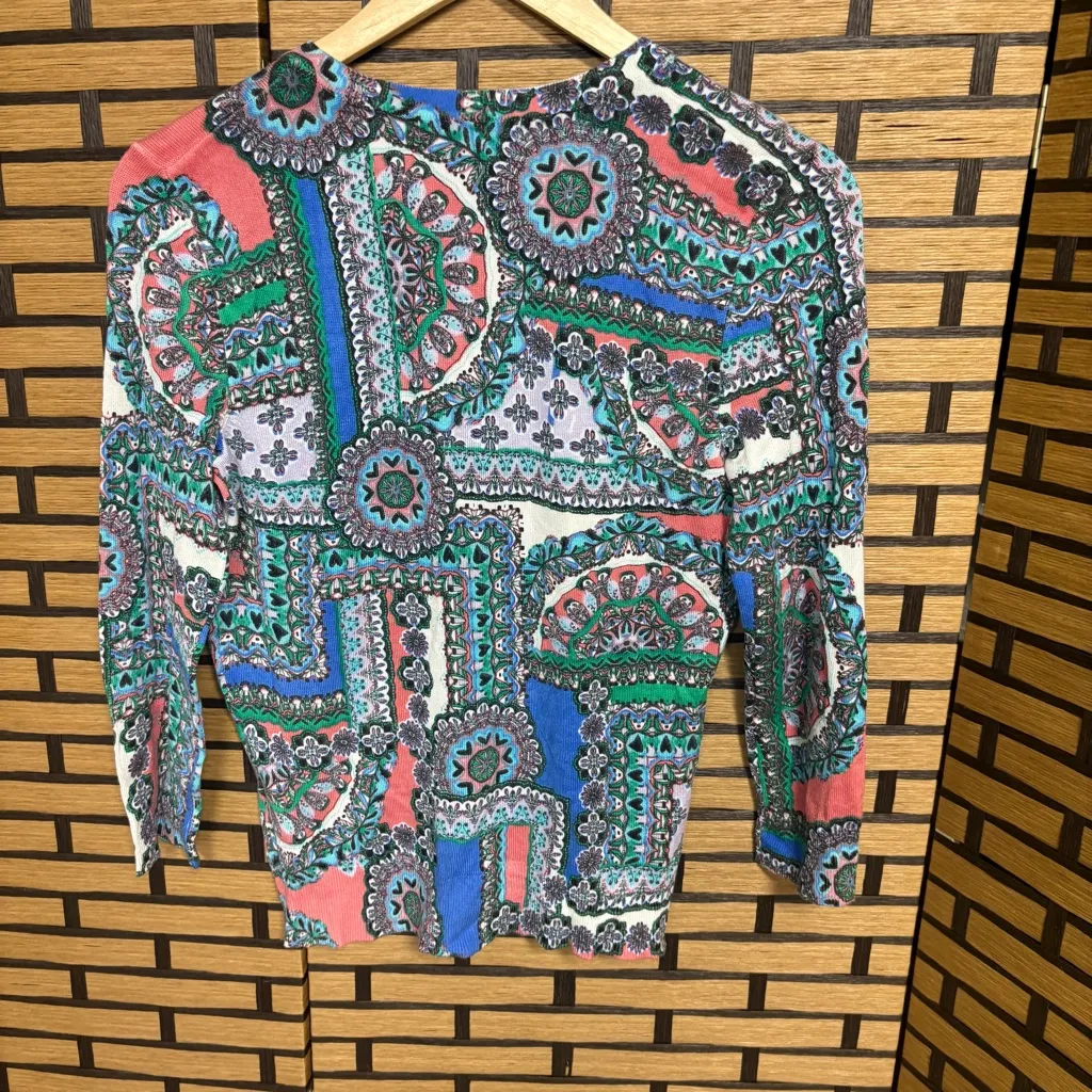 Cable & Gauge Cardigan Size Small - Image 2